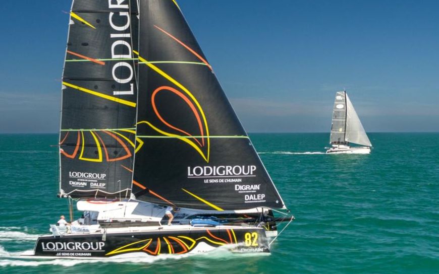 LODIGROUP: Nouveau catamaran de course disponible à la vente !