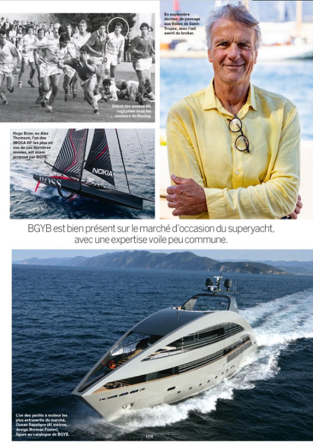 Le Magazine Boat Heroes présente le parcours  atypique de Bernard Gallay, fondateur de BGYB