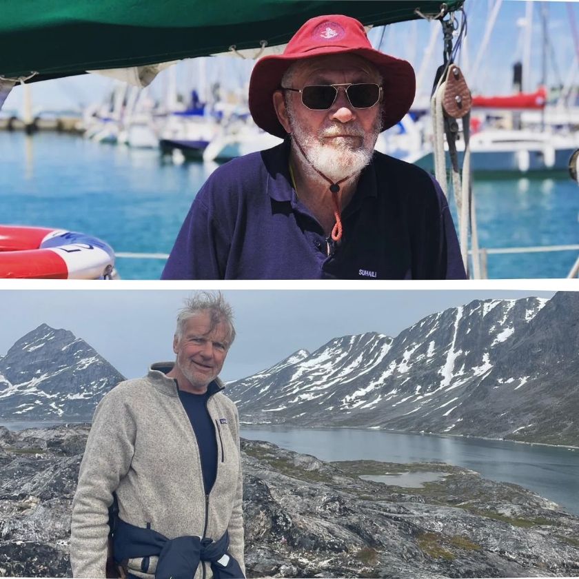 Expédition nautique : Bernard Gallay et Sir Robin Knox-Johnston, deux légendes de la voile réunies en mer