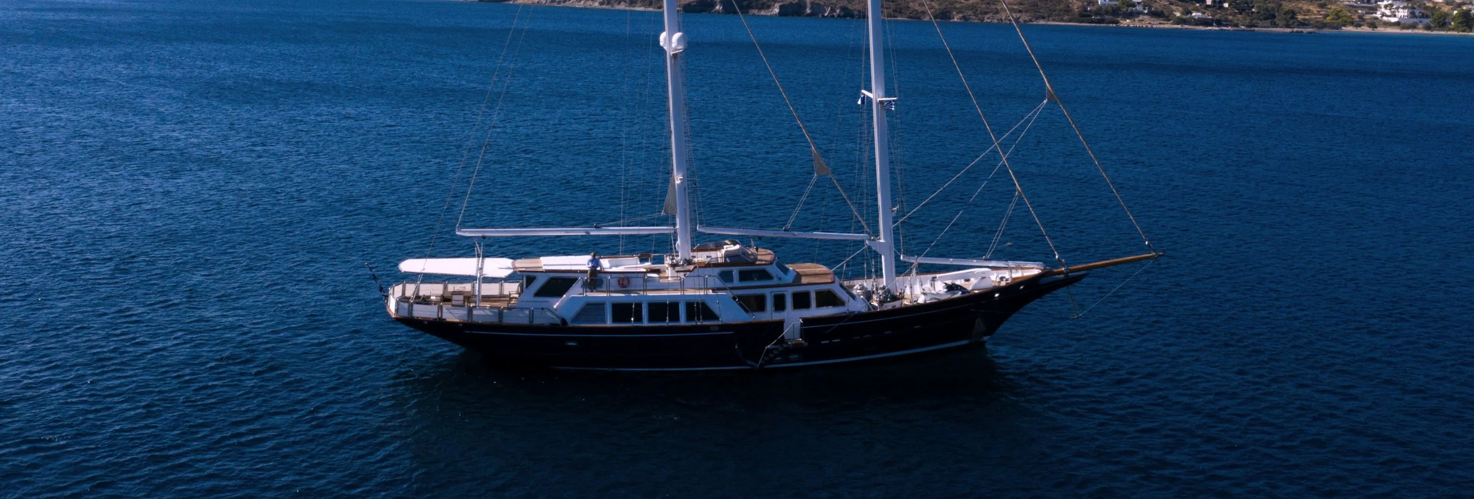 ALTHEA : la Goélette de 37,5 m rejoint la flotte BGYB en location