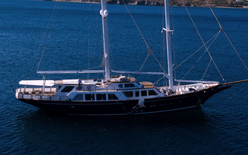 ALTHEA : la Goélette de 37,5 m rejoint la flotte BGYB en location