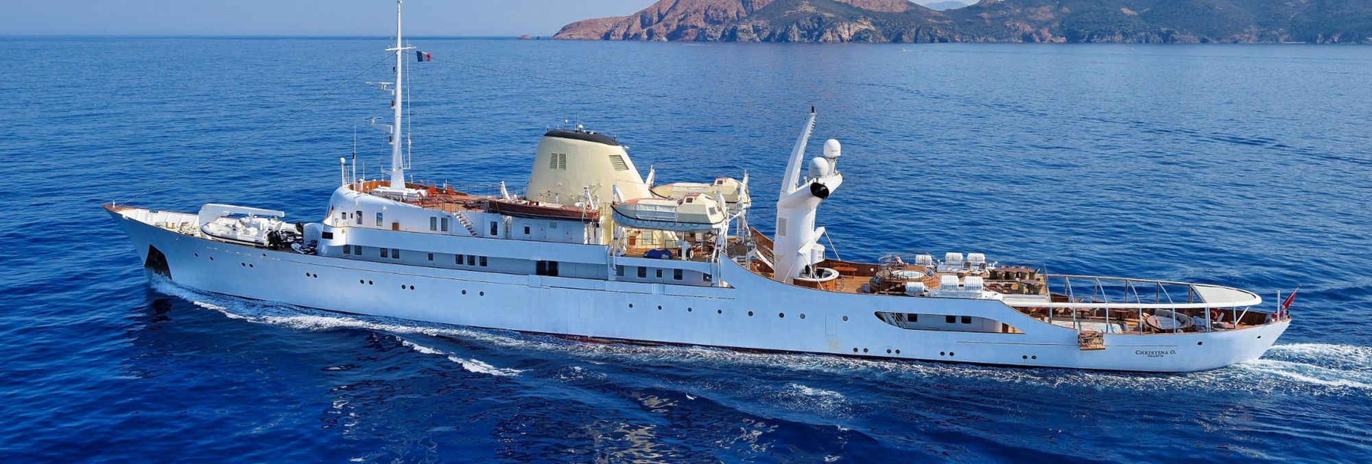 M/Y de 99m CHRISTINA O : Disponible à la location en Grèce dès le 11 août !