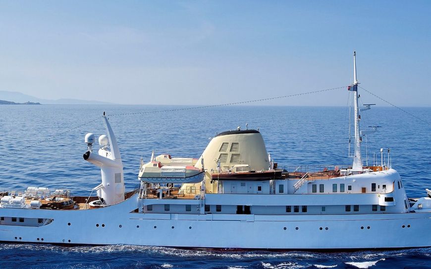 Visite de CHRISTINA O, Yacht Iconique et Historique