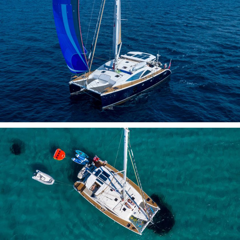 CURANTA CRIDHE : Une impressionnante sélection d’activités nautiques à bord !