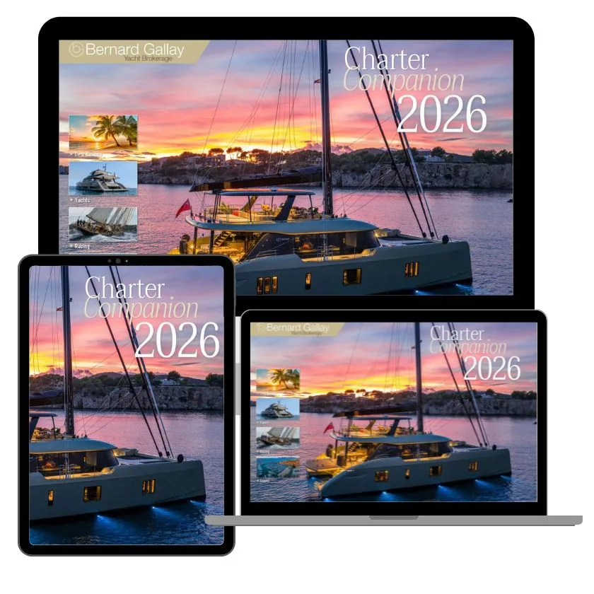 Charter Companion 2026 : Découvrez les plus belles destinations et yachts d’exception