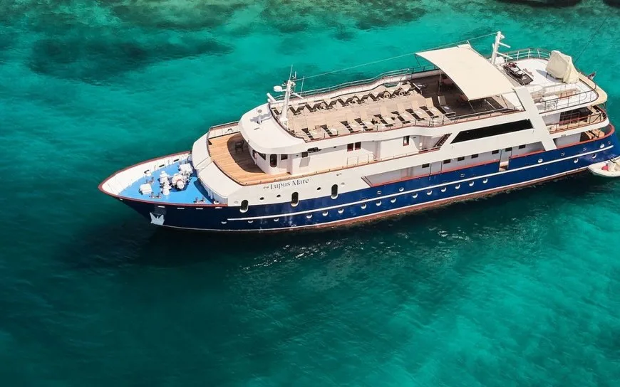 Le LUPUS MARE pour une croisière privée en Croatie
