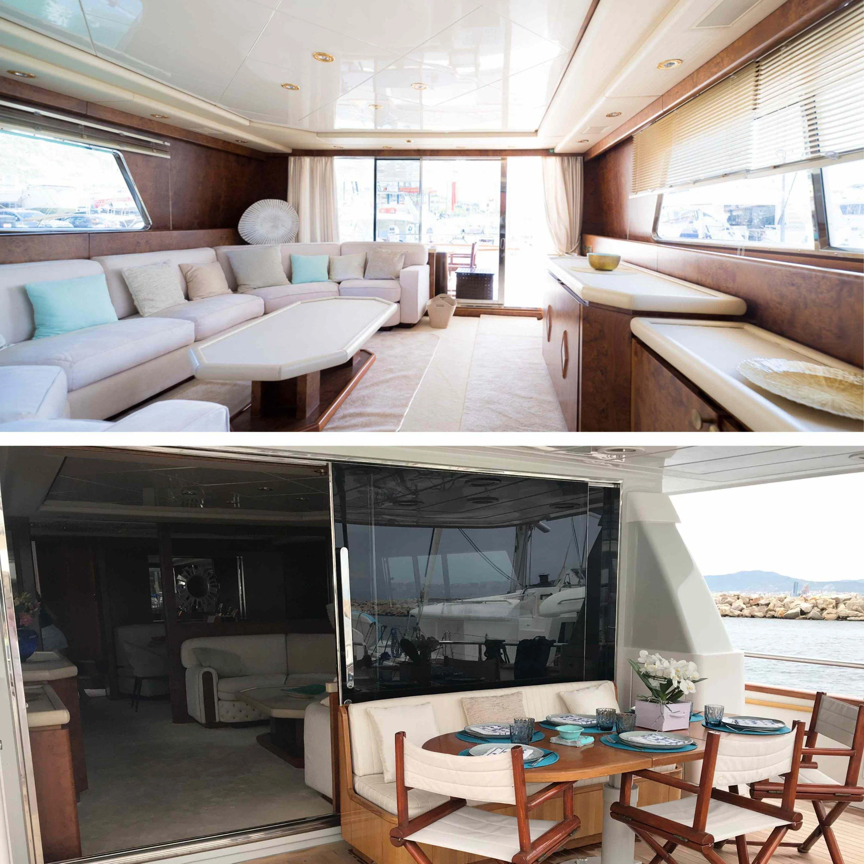 Louez le yacht OLA en Corse ou sur la Côte d'Azur cet été