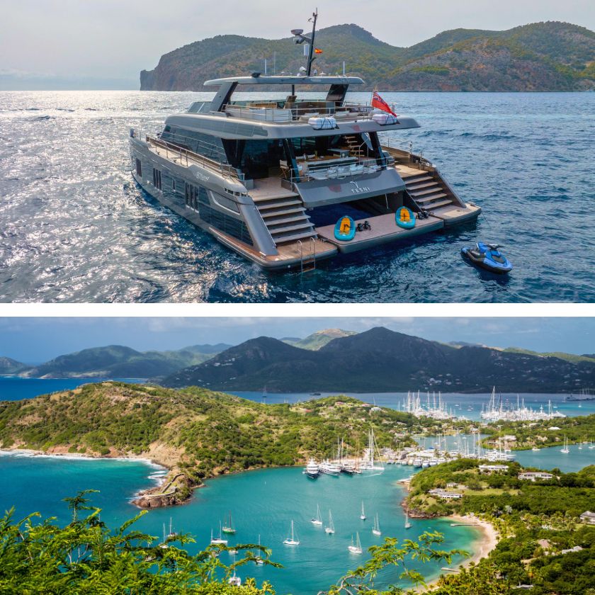 TESNI au Antigua Charter Yacht Show