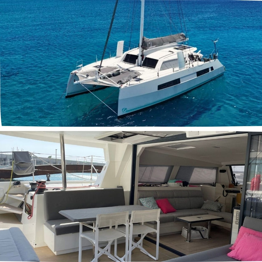 Catana 53 BELLE CARO – 2019 : Catamaran performant à vendre