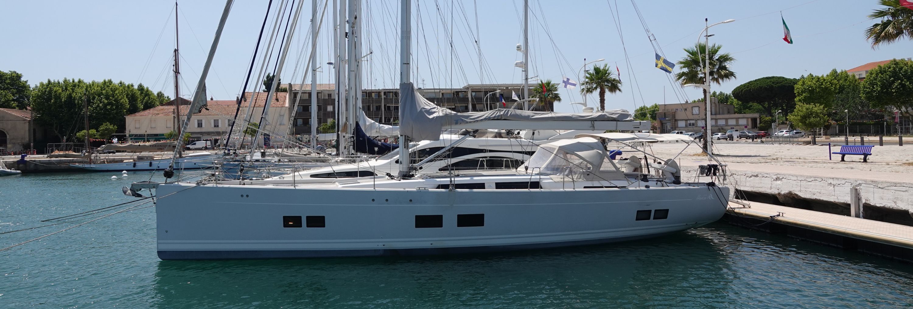 EREMA : Nouvelles photos de ce voilier Hanse 588 !