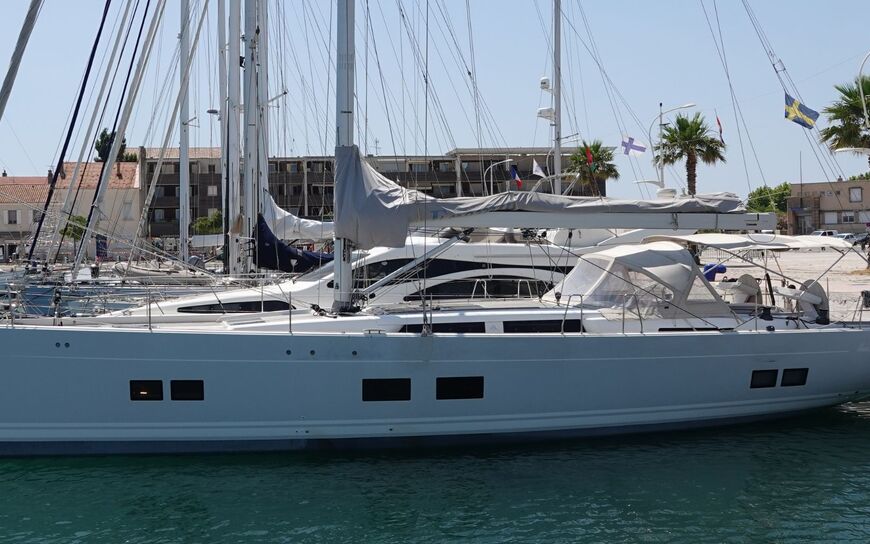 EREMA : Nouvelles photos de ce voilier Hanse 588 !