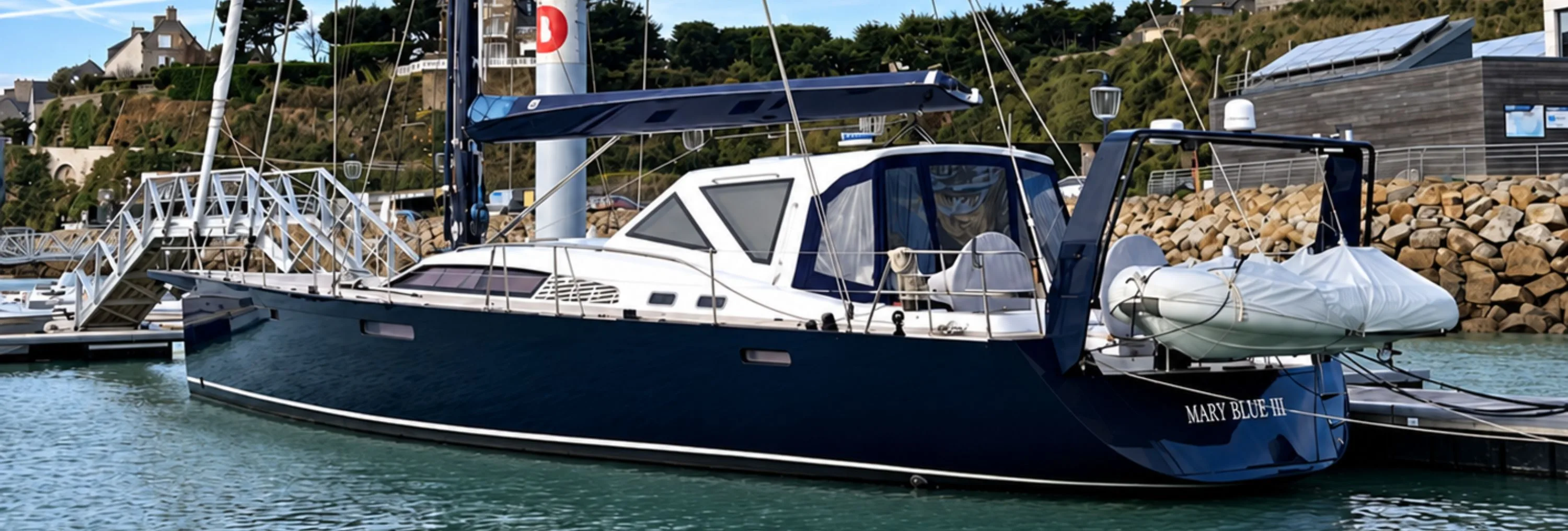 MARY BLUE III : Vente du Voilier Garcia GY 63