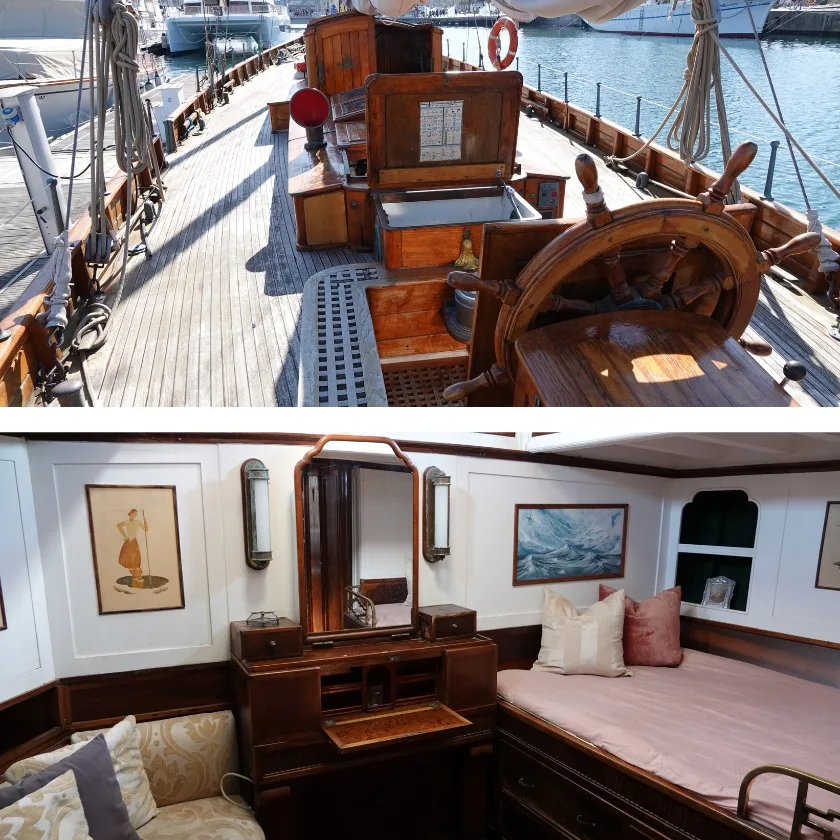 NINA LUISITA, schooner classique Baglietto à vendre