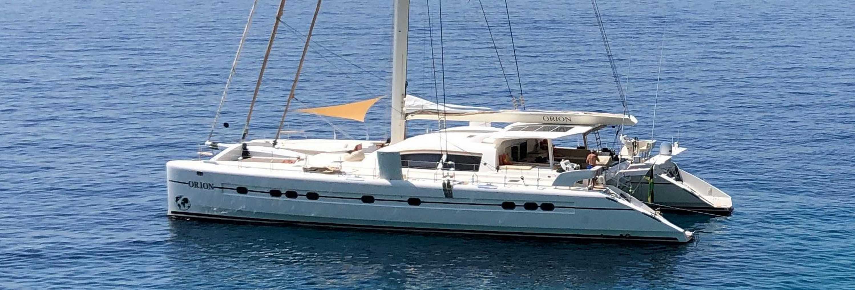 ORION : Nouveau Catamaran à la Vente