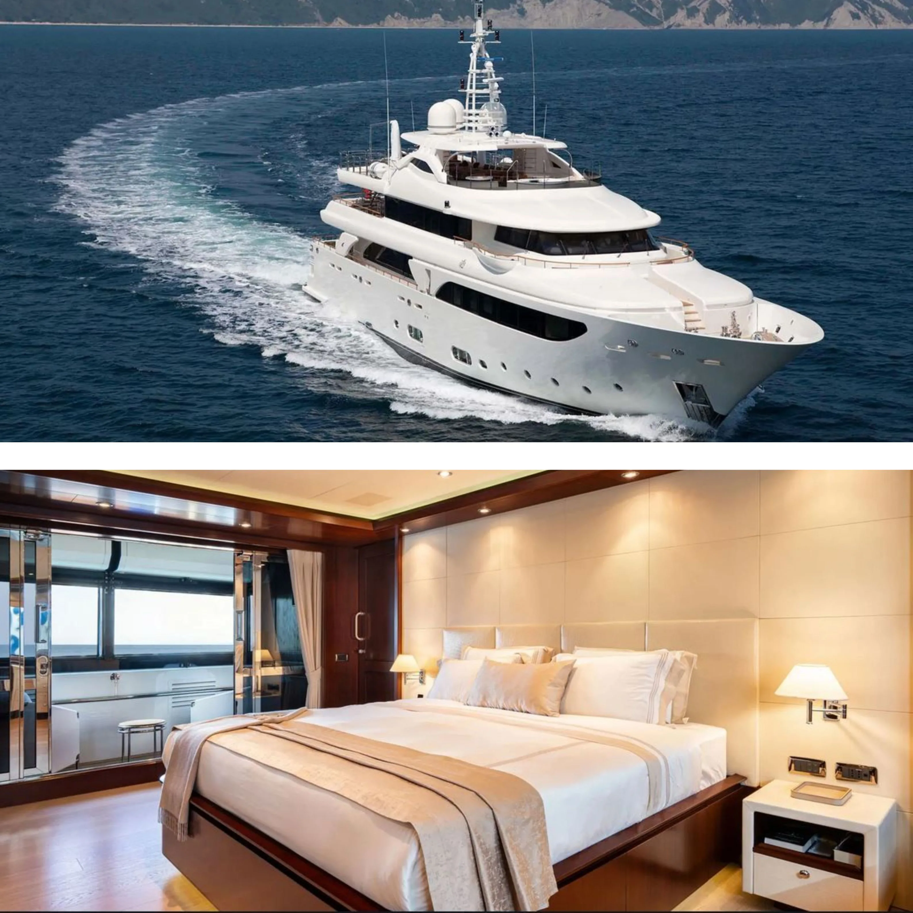 PALATIAL : Superyacht CRN Navetta 43 à vendre