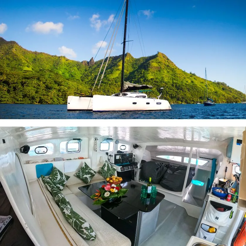Le catamaran ROSE DE JAVA vendu en cryptomonnaie