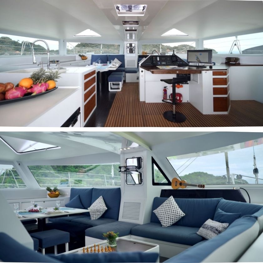 À vendre : Catamaran SURPRISE – Alibi 65 confortable & performant