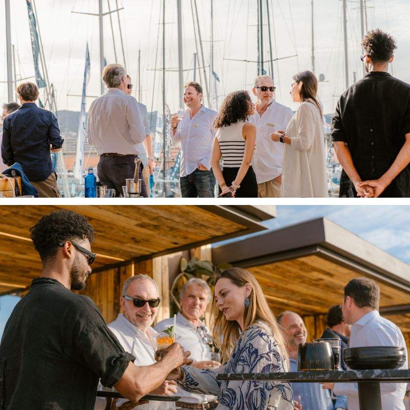 Cocktail BGYB au Palma Superyacht Show 2023