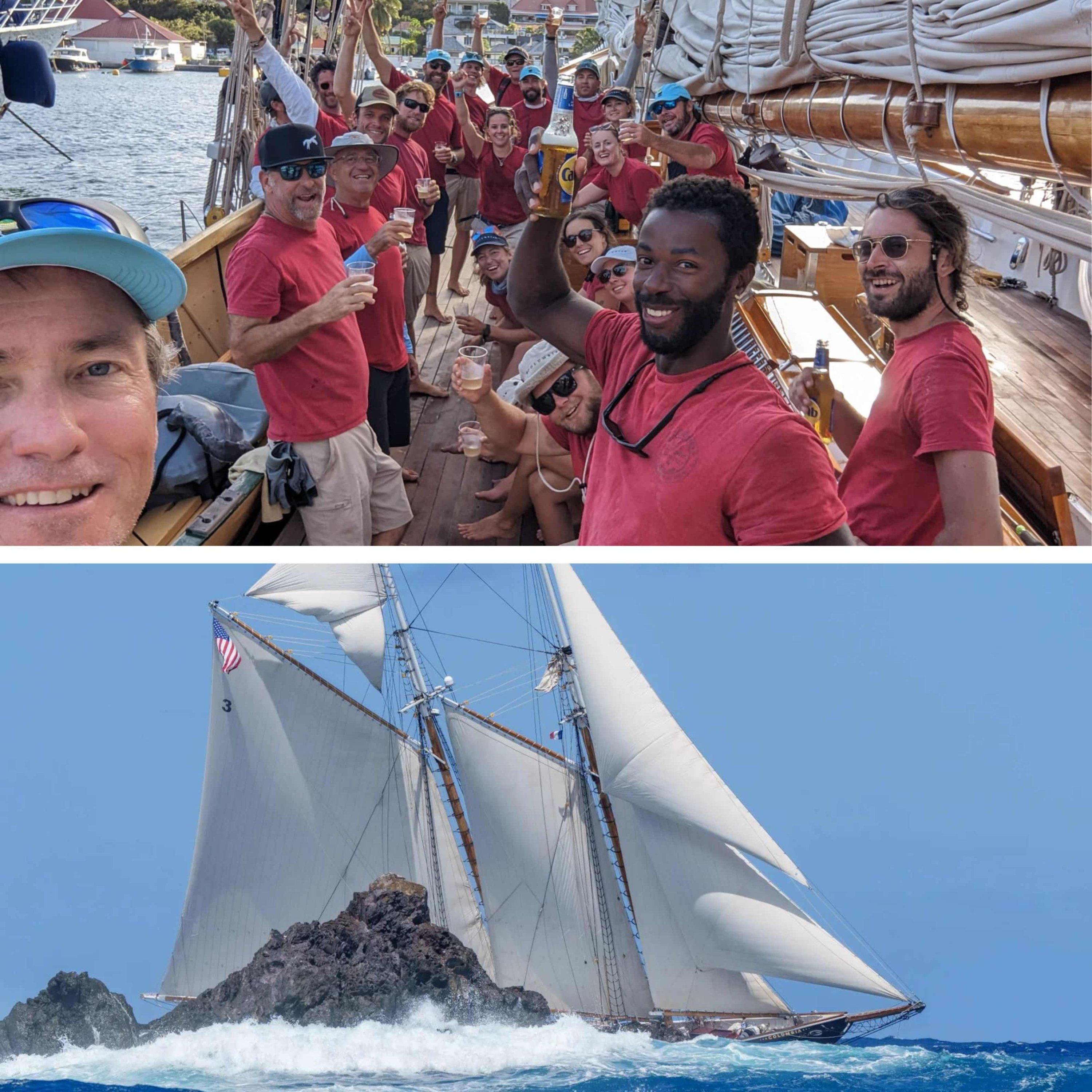 COLUMBIA : Vainqueur de la St Barths Bucket Régate en classe E