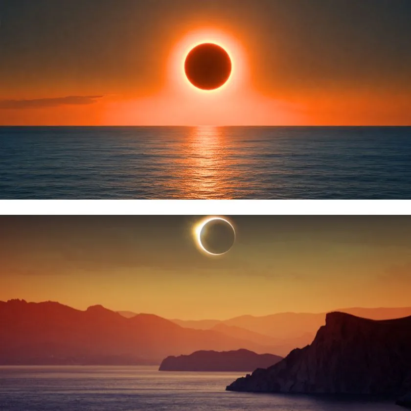 Éclipse Solaire : Vivez un Moment Unique en Mer.