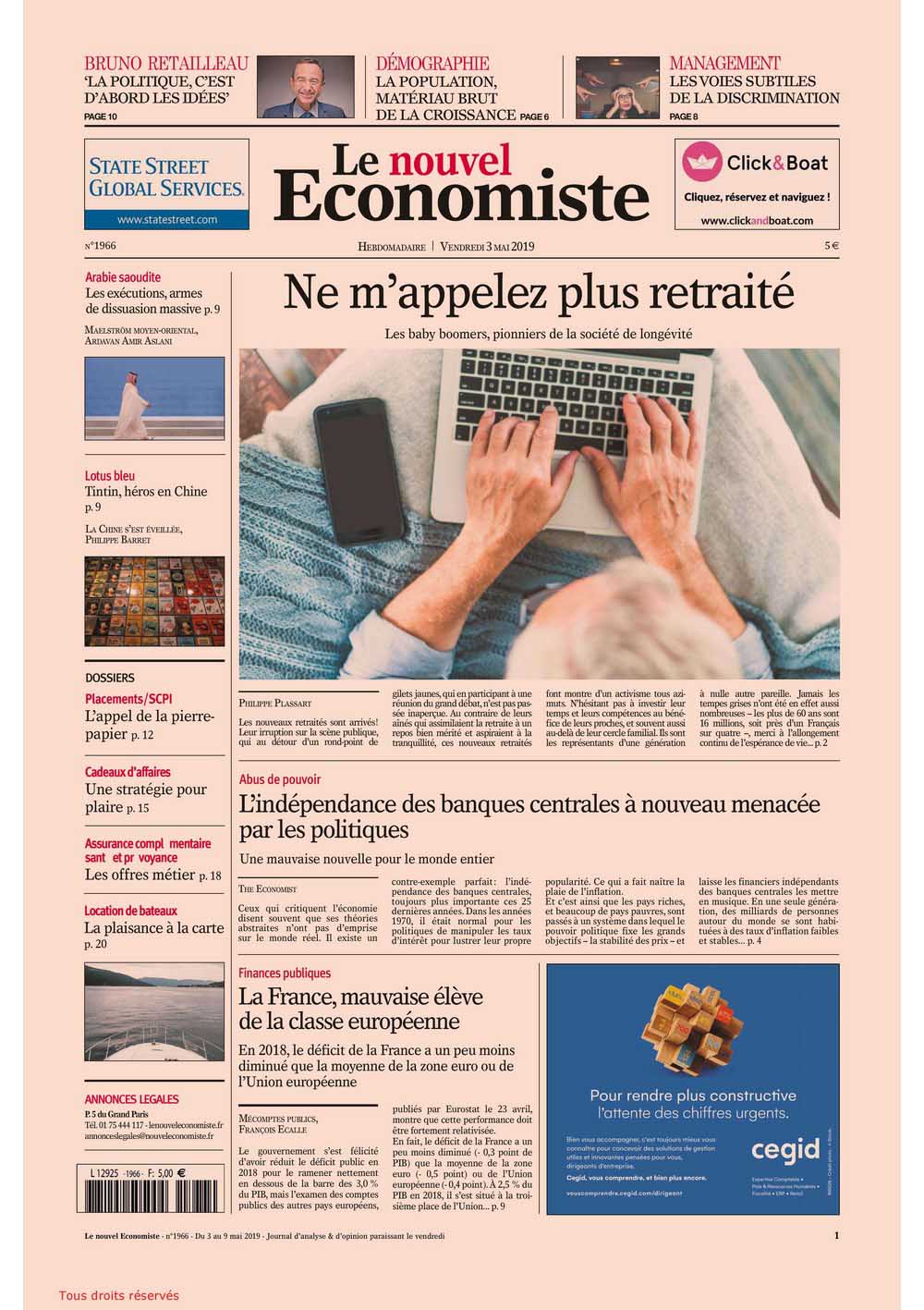 Le Nouvel Economiste - Mai 2019