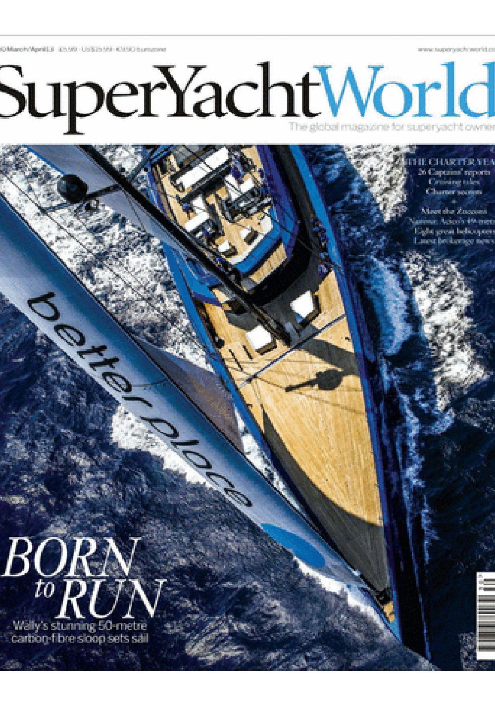 BGYB comme Agent Central de DARK SHADOW dans Magazine Superyacht World