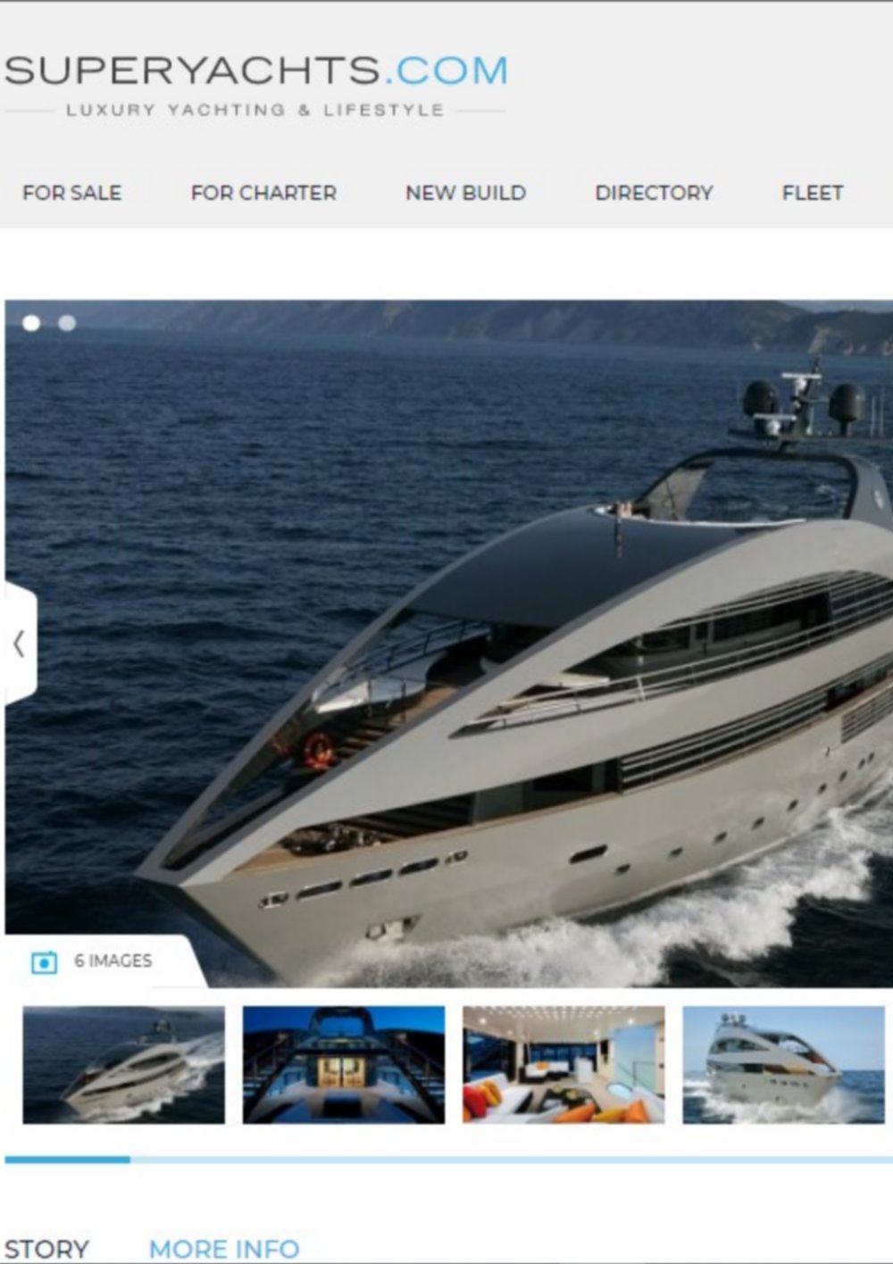 La vente de OCEAN SAPHIRE sur SUPERYACHTS !